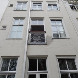 Frans balkon van staal