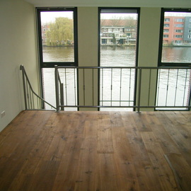 Metalen balustrade binnen