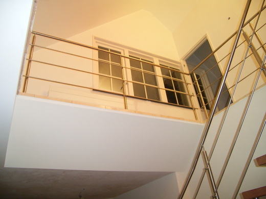 RVS balustrade binnen