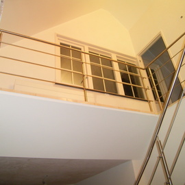 RVS balustrade binnen