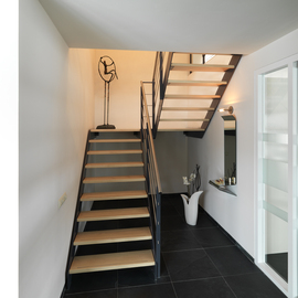 Designtrap van staal