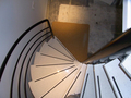 Designtrap met kwartscomposiet treden