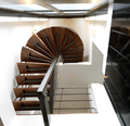 Designtrap halve draai