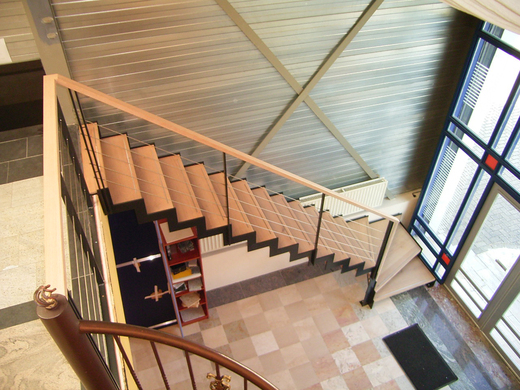 Muizeboomtrappen in showroom