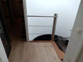 RVS spiltrap met RVS traphek
