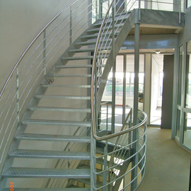 Gegalvaniseerde magazijntrap