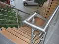 Bedrijfstrap met RVS leuning
