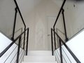 Moderne houten muizeboomtrap