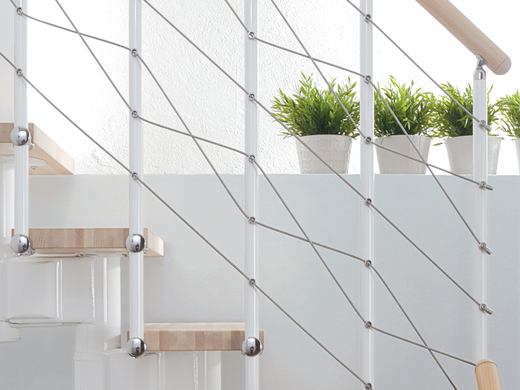 Moderne balustrades budgettrap ZBT39