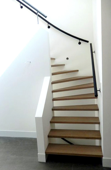 Moderne houten trap ST49