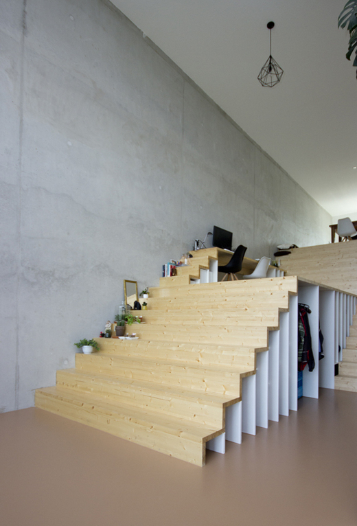 Houten trap ST62