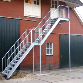 Industrietrap aan boerderij BVT29