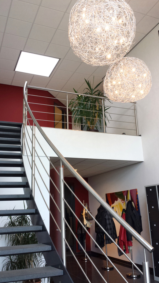 RVS balustrade op trap BAL58