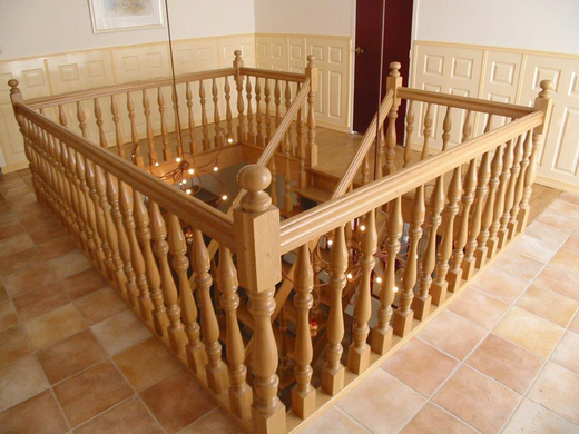 Klassieke houten balustrade BAL60