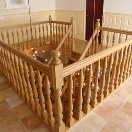 Klassieke houten balustrade BAL60
