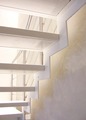 Witte muizentrap met rvs reling MZ36