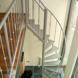 Stoere spiltrap industrial look SWT57