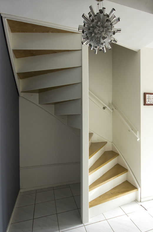 Moderne houten trap ST65