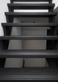 Moderne houten keepboomtrap ST70