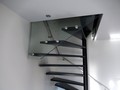Industriële zwartstalen trap ZST06