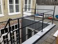 Buitentrap naar dakterras met balustrades BVT41